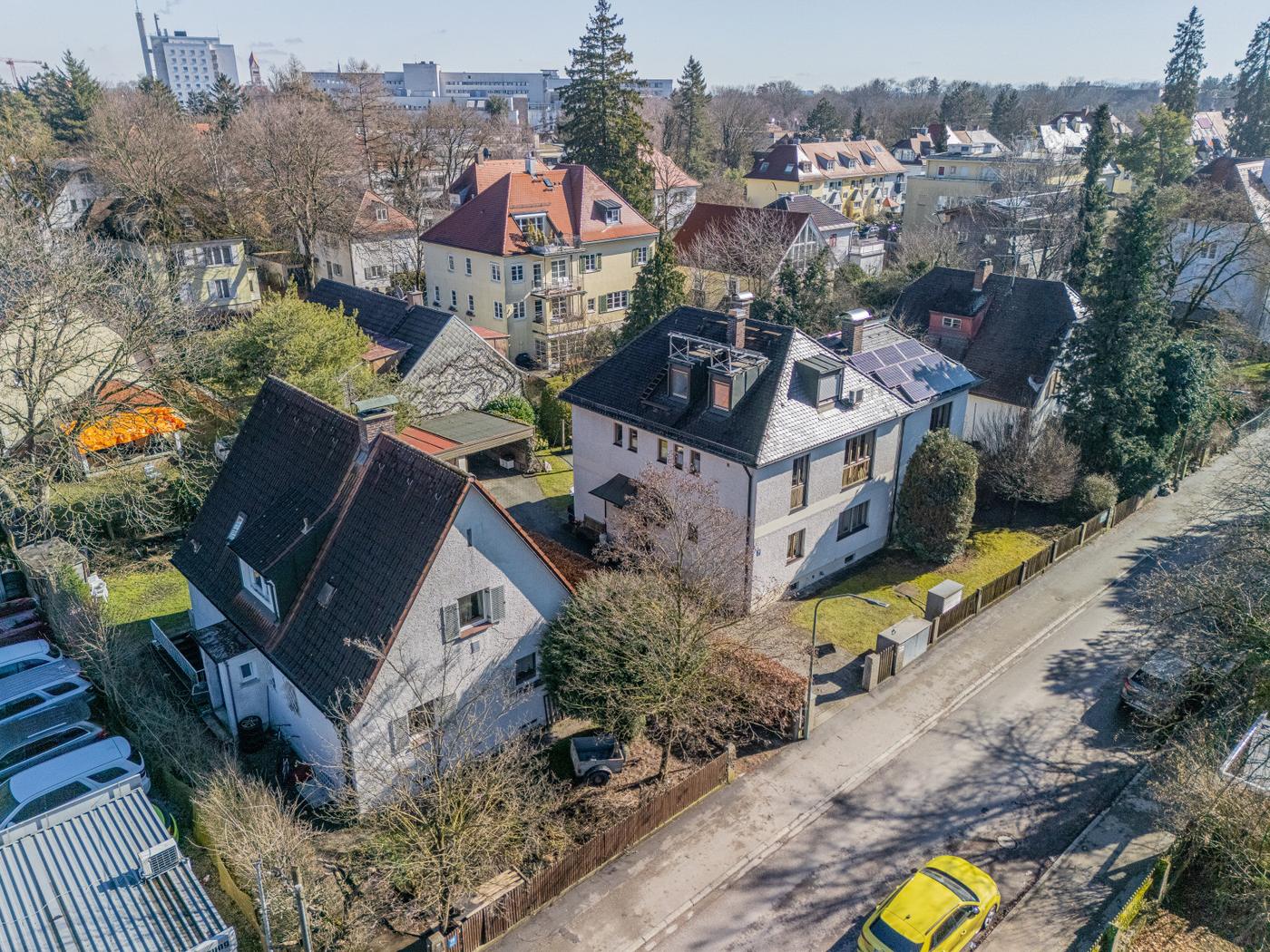 Endlich ein kleines Baugrundstück in Pasing für eine DHH