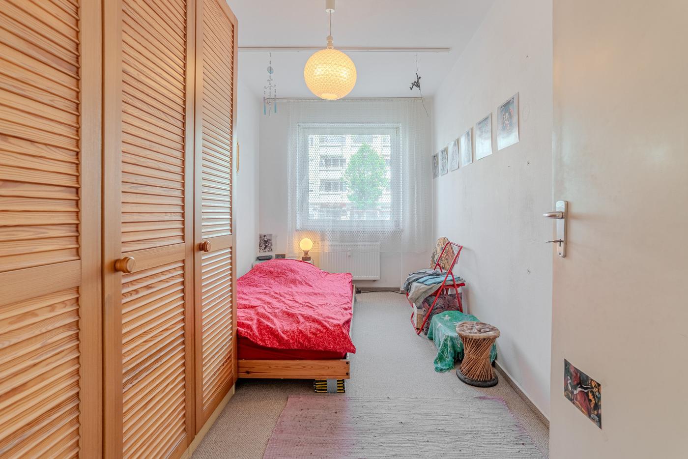 GIESING / Attraktive, bezugsfreie 3-Zimmer-Wohnung mit Westbalkon